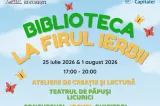 Biblioteca la firul ierbii revine în Parcul Tei!