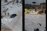 Turcia, lovită de vreme extremă. Grindina a acoperit străzile, iar în unele orașe a fost strânsă cu excavatorul- VIDEO