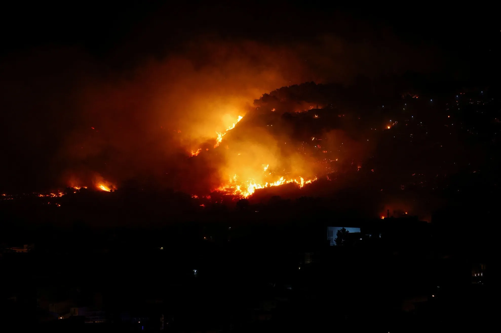 Incendii în Italia