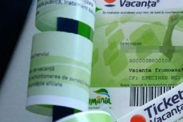 Decontările voucherelor de vacanță au scăzut cu aproape 49% în primele opt luni din 2026