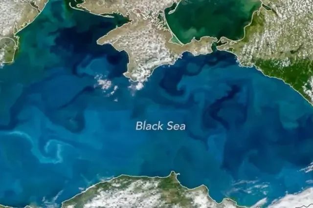 Marea Neagră a devenit turcoaz. Fenomenul, văzut din spațiu