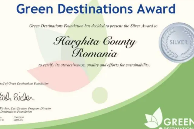 Harghita, prima destinație verde din România